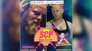 Father Padge -vs- Ricky Graves Darkness Falls match. SCP Spring Break  3/24/18
