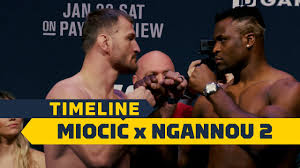 He is currently signed to ultimate fighting championship (ufc). Ufc 260 Timeline Stipe Miocic Vs Francis Ngannou 2 Mma Fighting Youtube