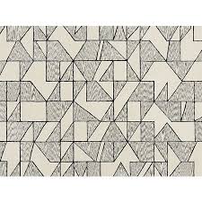 Black And White Mid Century Modern Rug Crisp Black And White Rug 9 X12 White Rug Rugs Modern Bath Mat