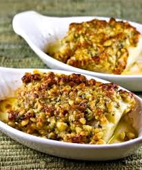 Try to prepare your haddock recipe with eat smarter! Baked White Fish With Pine Nut Parmesan And Pesto Crust Kalyn S Kitchen