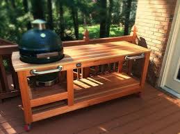 Big Green Egg Table Big Green Egg Table Big Green Egg Outdoor Kitchen Big Green Egg Table Plans Diy