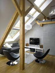 The more storage, the more your room will feel open and uncluttered. Small Attic Loft Apartment In Prague Idesignarch Interior Design Architecture Interior Decorating Emagazine