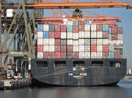 Container Ship In Port Barcos Buque Contenedores