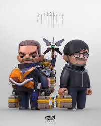 Death Stranding Fan Art Kontorn Boonyanate On Artstation At Https Www Artstation Com Artwork Vdqjj Art Toys Design Designer Toys Character Design Animation