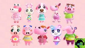 She first appeared in doubutsu no mori, and after doubutsu no mori e+, she remained absent from the series until animal crossing: All The Pink Villagers In Animal Crossing New Horizons