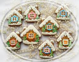 Gingerbread House Cookie House Christmas House Gingerbread House Cookies Christmas Sugar Cookies Christmas Cookies Decorated