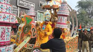 StreetBuzz *अक्षत कलश यात्रा में उमड़ा जन सैलाब,जगह जगह हुआ स्वागत*  Ambedkarnagar