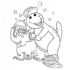 When the printable coloring page has loaded, click on the print icon to print it. Top 10 Free Printable Barney Coloring Pages Online
