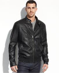 195 Tommy Hilfiger Jacket Faux Leather Bomber Black Leather Bomber Jacket Tommy Hilfiger Jackets Faux Leather Bomber