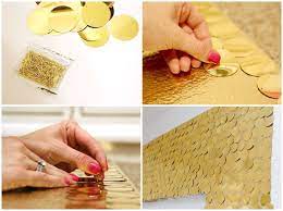 Versandkostenfrei ab € 50 im inland. Kratives Gestalten Die Schonsten Ideen Zum Selbermachen Grosse Wanddeko Goldene Kreise Anleitu Wanddeko Selber Machen Deko Selber Machen Diy Wanddekorationen