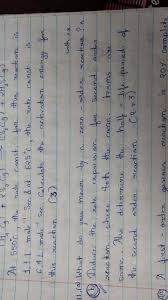 Deduce 2nd Order Reaction Where Concentration Is Equal And Also Determ Askiitians