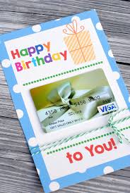 Savy birthday to you, deary! Free Printable Birthday Cards That Hold Gift Cards Crazy Little Projects