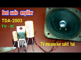 Maybe you would like to learn more about one of these? Tda 2003 Use A Audio Amplifier Simple Audio Amplifir Audio Amplifier Use 2003 Ic