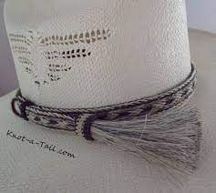 Horsehair Hat Band Gray Black Horsehair Elegant Beauty Etsy Horse Hair Hat Band Hat Band Horse Hair