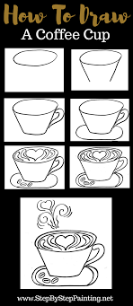 Cute coffee cups coffee cup art cute cups cute food drawings kawaii drawings cute wallpaper backgrounds cute wallpapers coffee cup drawing stickers kawaii. How To Draw A Coffee Cup Step By Step Drawing Tutorial Step By Step Drawing Drawing Lessons For Kids Drawing Tutorial