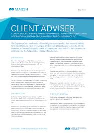Maybe you would like to learn more about one of these? Https Www Marsh Com Content Dam Marsh Documents Pdf Uk En Clarity 20around 20apportionment 20of 20damages 20on 20mesothelioma 20claims 20international 20energy 20group 20limited 20v 20zurich 20insurance 20plc 06 2015 Pdf