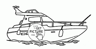 Real Yacht Coloring Page For Kids Transportation Coloring Pages Printables Free Wuppsy Com Truck Coloring Pages Coloring Pages Tractor Coloring Pages