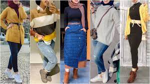 جديد ملابس محجبات شتاء 2020موضة 2020 للبنات موضة شتاء 2020 للمحجبات تنسيقات ملابس محجبات 2020 fashion clothes hijab fashion