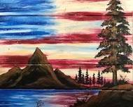 Patriotic Beauty Wood Pallet