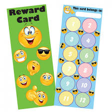 36 X Kool Smiles Emoji Reward Bookmark Reward Chart