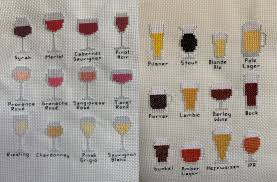 Maybe you would like to learn more about one of these? Fo Beer After Wine Feeling Fine Crossstitch