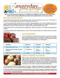 Learn How To Successfully Change Your Recipes For High Altitude Download The Free Handout And Ke High Altitude Baking High Altitude Bread Recipe High Altitude