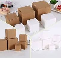 RRRIOT 50 stücke Multi Größen Kraftpapier Box Kleine ...