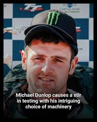 Michael Dunlop spotted testing new machinery ahead of 2025 Isle of Man TT