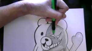More images for how to draw monokuma » Monokuma Drawing Danganronpa Youtube