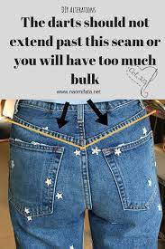 How To Make The Waist Of Jeans Fit Diy Slipcovers And Alterations Jeans Fitting Diy Sewing Jeans Jeans Fit