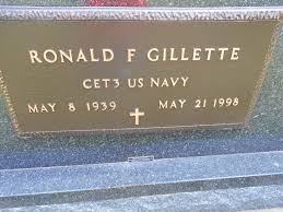 Ronald Fredrick Gillette (1939-1998)