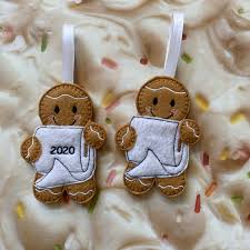 Toilet Paper Ginger Handmade Embroidered Felt Gingerbread Etsy Christmas Presents For Girls Homemade Christmas Gifts Christmas Ornaments
