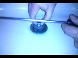 To remove moen sink drain. How To Remove Moen Popup Bathtub Drain Stopper Youtube