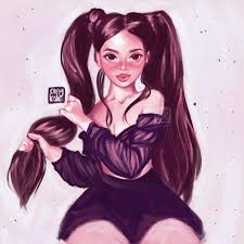 Where does poarch draw inspiration from? Bella Poarch Omgleslie Me Digital 2021 Art