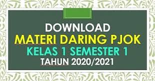 Download Materi Daring Pjok Kelas 1 Semester 1 Tapel 2020 2021 Info Pendidikan