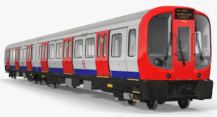 London Subway Train S8 3d Model Turbosquid 1302214 Subway Train Train Subway