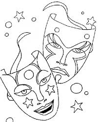 Dibujos Carnaval Para Colorear