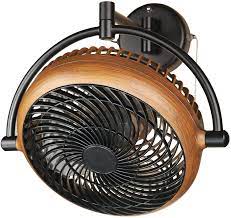 They often have less powerful motors, creating heavy energy consumption. Industrial Wall Mount Fan 8 Inches Wall Mount Ceiling Fan With Pull Chain Control 2 Speed Adjustable Motor Direction Ul Listed Black Walnut Finished Tastesutra Com