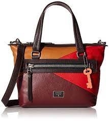 Fossil Dawson Satchel Accessorising Brand Name Designer Handbags For Carry Wear Share If You Care Leather Bag Women Leather Satchel Womens Fashion Handbags