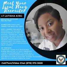 Latisha King, LT, US Navy