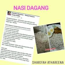 Ltk didlm periuk beras yg di toskan dgn bahan2 yg dihiris serta daun pandan ltk 1pot santan dan masak selama 10minit. Resepi Cara Dan Nasi Dagang Pawtaste Com