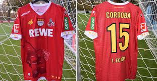 1 Fc Koln Star Cordoba Stiftet Getragenes Fastelovend Trikot