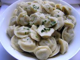 Sibirische Pelmeni Teigtaschen Mit Fleisch Olga Kocht Und Backt