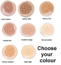 Bare Escentuals Foundation Colour Chart Bareminerals