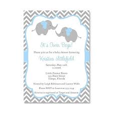 Whether you want an updated version of the classic look or something unique that will wow your guests, you'll find an incredible variety of blue baby shower invitations at shutterfly. Chevron Elephant Twins Baby Shower Invitation Chevron Blue Gray White Baby Shower Elephant Baby Shower Twins 10 Custom Invites With Envelopes Cz18czx7hmq