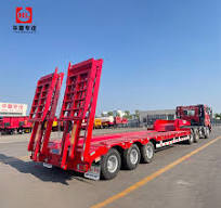 Top Sale Multi Axis4 6 Axle 50 Ton 70tons Step Deck Lowbed Trailer Lowboy  Semi Trailer Low Bed Truck Trailers