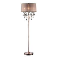 Ok Lighting 62 In Antique Rosie Crystal Floor Lamp Ok 5126f The Home Depot Floor Lamp Crystal Floor Lamp Silver Floor Lamp