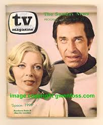 Amazon.com: TV Magazine : September 21-27, 1975 ; Barbara Bain, Martin  Landau, Space 1999 Cover Photo: Polan, Ann, with Cathy McMahon: Libros