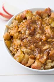 Caramel Apple Pie Oatmeal Recipe Apple Pie Oatmeal Apple Recipes Easy Oatmeal Recipes