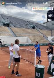 The 2021 french open is a grand slam tennis tournament being played on outdoor clay courts. Social Buzz French Open Unveils Nadal Statue Federer Back With A Smile